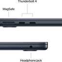 Apple 2026 MacBook Air 13-inch Laptop with M5 chip: Built for AI, 13.6-inch Liquid Retina Display, 24GB Unified Memory, 1TB SSD, 12MP Center Stage Camera, Touch ID, Wi-Fi 7; Midnight
