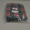 Softalker Christmas Checkered Tablecloth Rectangle - Green Buffalo Plaid Linen Cotton Gingham Xmas Table Cloths, Winter Farmhouse Table Decorations for Dining/Parties/Holiday, 52 x 70 Inch