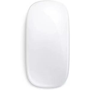 Wireless Multi-Touch Surface Magic Mouse Alternative USB C Rechargeable Bluetooth Mouse Compatible with MacOS/Windows/Linux/Android Laptop Desktop PC Smartphone Tablet (White)
