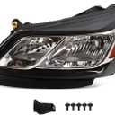 Driver Side Halogen Headlight Assembly Compatible with Traverse 2013-2017 Front Left Projector Headlamp 84262931