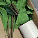 Artificial Fiddle Leaf Fig Tree 5FT with Planter Faux Trees Indoor Tall Artificial Tree, Stable Base, 58 Realistic Leaves, for Indoor/Outdoor Home Office Living Room Decor, Housewarming Gift