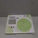 3 Set Bamboo Pantry Organizers and Storage, Open Front Vegetable Fruit Seasonings Stackable Storage Bins, Rustic Stacking Storage Bins for Pantry, Office, Bedroom, Kitchen Counter Organizer (Black)