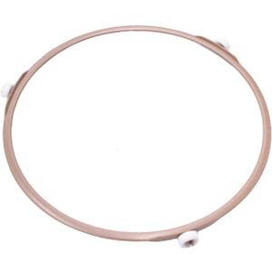 8.7 Inch Microwave Turntable Ring,Rotating Ring Roller,Microwave Oven Tray Support,Middle Glass Plate Tray Support Holder,Replacement Inner Ring,for Microwave Oven Glass Turntable Plate (8.7Inche outside diameter,15mm roller height)