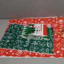 ZMCINER 38 PCS Christmas Drawstring Gift Bags Assorted Sizes Christmas Bags Drawstring for Gifts for Xmas Holiday Presents Party Favor