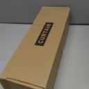 100% Blackout Door Curtain with Magnetic Closure, Approximate Pinch Pleated Design for Bedroom/Living Room Windows & Sliding Room Divider Drapery, 1 Panel, W60 x L80, Brown