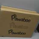 2026 Upgraded Dog Ramp for Couch, Foldable Small Dog Ramp for Sofa, 4 Adjustable Height from 13'' to 21", Portable Stable Pet Steps with Non-Slip Pad, Pet Ramps Use for Sofa Couch Stairs (A-wood Color)