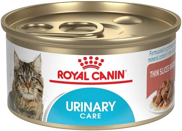 Royal Canin, Feline Care Nutrition Urinary Care Thin Slices in Gravy Adult Wet Cat Food, 3 Ounce (EXP 04/18/28)