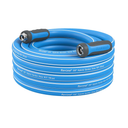 Fevone 35 ft Garden Hose, Lightweight and Flexible, Heavy Duty Water Hose, Hybrid Polymer, Kink Resistance, 3/4" GHT Aluminum Fittings, 5/8" ID, Burst 600 PSI, Drinking Water Safe