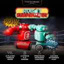 FAO Schwarz RC Robot Knockout Remote Control Boxing Set, 2 Fighting Robots, One-Size