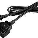 MULTIM Deep Fryer Cord Replacement 028372 for Waring Deep Fryer DF175 DF250 DF280 TF200 DF175 DF250 DF280 Breakaway Magnetic Suction Power Cord, 42.13in, Black