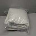 Feathers Down Throw Pillow Inserts 28x28, Set of 2, 100% Organic Cotton Shell, Soft Decorative Euro Pillow Insert for Living Room Sofa, Couch, or Bed (White)