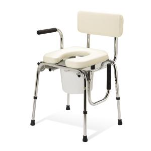 Guardian Padded Drop Arm Commode
