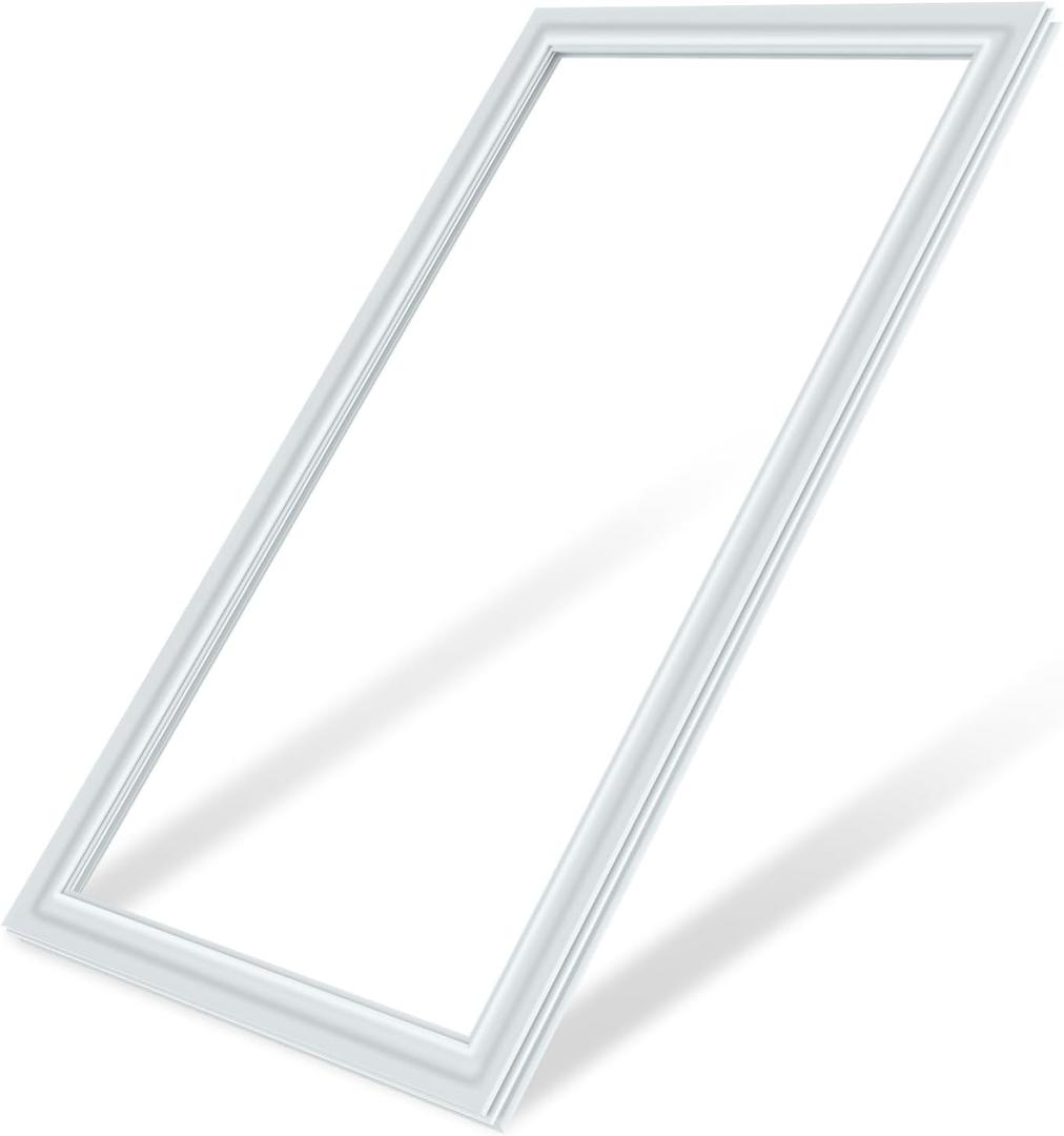 Upgrade 242193214 Refrigerator Door Gasket Compatible With Frigidaire Ken-More Crosley Fresh Food Door Gasket, 42.13"x 28.3" 242193214 Door Seal Replaces Part 241872514,PS7784010, AP5688453-White