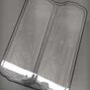 Food Container Rectangular Plastic, 2Pack