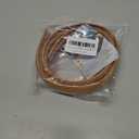 Floor-Transition-Strip Self Adhesive Door-Threshold 36 inch, 0.4'' Rise Thresholds Ramps for Doorways, Edge-Reducer Vinyl-Transition-Strip for Door/Floor(Light Brown)