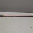Berkley 7’ Cherrywood HD Spinning Rod, One Piece Spinning Rod, 6-14lb Line Rating, Medium Rod Power, Fast Action, 1/8-3/4 oz. Lure Rating, red