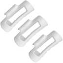 Fashion Hair Clips, Cloud Hair Pins for Women, 3.9 inch Hair Claw Clip for Thick/Fine/Thin/Curly Hairstyle, White 3 Pack