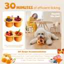 havit Frozen Dog Treats Toy to Keep Them Busy, Cognitive Dog Enrichment Toys, Interactive Toys Long Lasting, Easy to Clean (2 Pack)