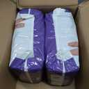 Amazon Basics Incontinence & Postpartum Underwear for Women with Bladder Leak Protection, Disposable, Maximum Absorbency, Lavender, Large 18 Count, 2 Packs