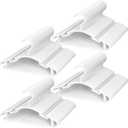 GoodtoU Baby Hangers 100Pack Kids Plastic Baby Clothes Hangers for Closet Small Children Infant Toddler Child (White)