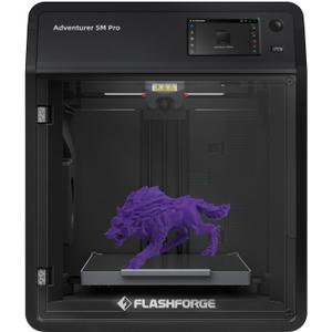 FLASHFORGE Adventurer 5M Pro 3D Printer, 600mm/s High-Speed, FDM 3D Printer Auto Leveling with 280C Quick Detachable Nozzle, Core XY Structure, Dual Filtration System, Print Size 220x220x220mm