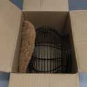 Egg Basket for Gathering Fresh Eggs, Retro Handle Egg Gathering Basket with Mat, Metal Egg Holder Countertop, Chicken Egg Basket for Farmhouse