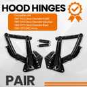 Hood Hinges Compatible with Chevy Suburban Blazer 1967-1972