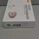 Portable Heating Pad for Back, Cordless Wearable Heat Belt with Massager for Lower Back Pain Relief, Battery Powered 8000 mAh Rechargeable, MAXwarm 3.0, Gift for Women Men 90-310 lbs (Beige)