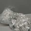 Novelty Lights 100 Foot C9 Outdoor String Light Christmas Stringer - Patio String Lights - Intermediate Base (C9/E17) - 12" Spacing - White Wire