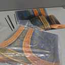 3 ft Large Metal Nativity Scene Yard Stake Three Wise Men Stake Life-Size Nativity Da de Los Tres Reys Magos Waterproof Holy Family Decor for Holiday Lawns Garden Outdoor Decor