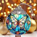 Jocidea Butterfly Decor - Christmas Tree Ornaments & Decorations for Butterfly Lovers