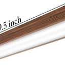 FaithSail 4FT LED Light Fixture, 48 Ceiling LED Wraparound with 3000K/4000K/5000K CCT Selectable, 4 Foot LED Kitchen Light with Wooden Frame, 50W 5500LM Flush Mount for Kitchen, Bedroom, Laundry