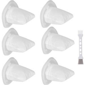 HNVCF10 Replacement Filters, Compatible with Black and Decker Dustbuster Hand Vacuums HNVC215B10, HNV215B12, HNVC215BW52, HNVC115J06, HNVC115B22, HNVC220BCZ01, HNVC220BCP07 Filter (6 Pack)