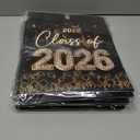 5 x Glitter Black and Gold Graduation Card Box for Class of 2026, Congrats Grad Card Box for Graduation Party Supplies Party Favors