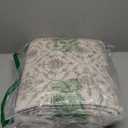 KILOCOCO 2.6x14 Moroccan Runner Rug, Cream Beige Grey Super Soft Washable Hallway Entryway Runner Rug, Accent Print Faux Wool Kitchen Runner 14 Feet Non-Slip Boho Carpet for Laundry Room Bedroom