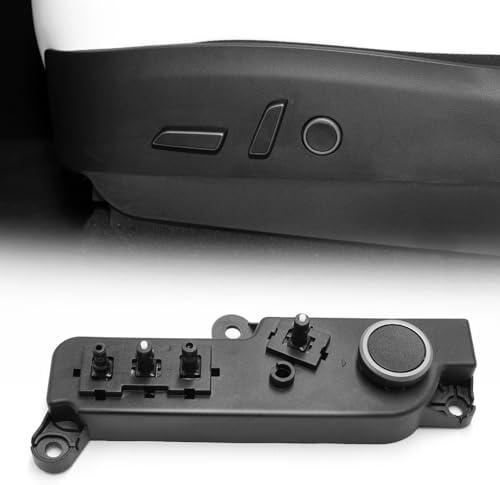 Jaronx Compatible with Tesla Model 3 Model Y Power Seat Control Switch with Button Cover, Left Front Driver Seat Adjustment Switch Replacement Fit for Tesla 3/Y 2017-2024, Replace for 1098529