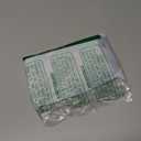 DEERLAMN Strong Magnetic Case for iPhone 17 Pro 6.3-Inch,[Compatible with Magsafe][Military Grade Drop Protection] Clear Slim Shockproof Protective Phone Cover-Transparent+Blue