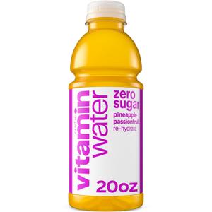 vitaminwater zero sugar re-hydrate pineapple passionfruit 20oz, 
BBD: 02/09/2026