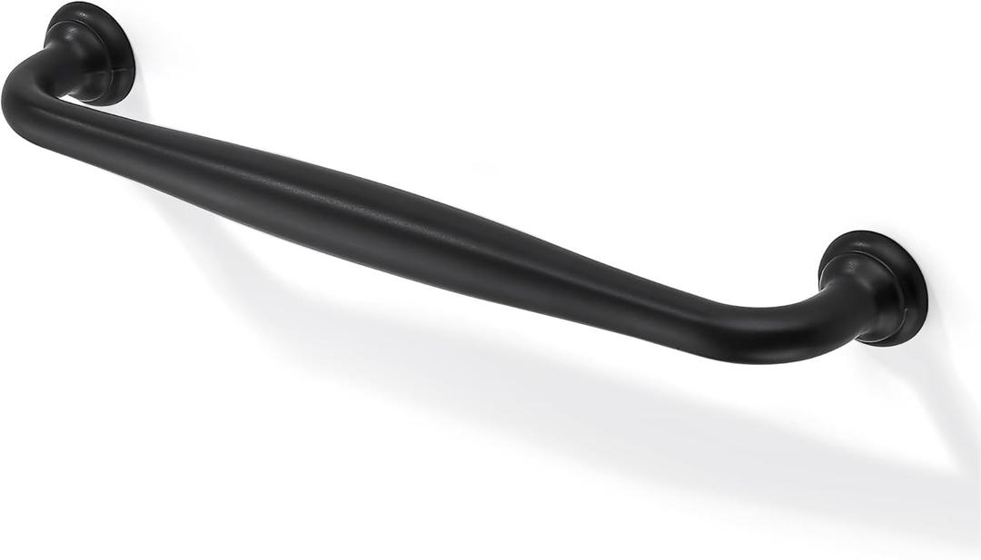 SAILING 10 Pack Cabinet Handles-5"/128mm Screw Spacing Matte Black Furniture Hardware Handles for Kitchen Cabinets Bedroom Dresser Wardrobe Cabinet Pulls