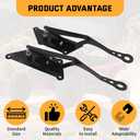 For Can-Am Maverick X3 Seat Slider Repair Kit With A Handle Repairs For 703500997