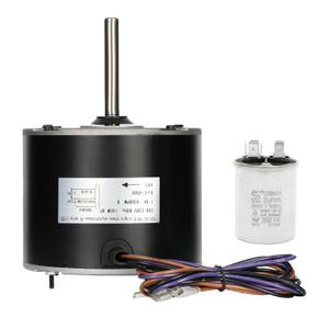 0131M00061SP, 1/4 Hp Condenser Fan Motor Replaces Goodman Condenser Fan Motor, Zongshan Broad-Ocean YDK-180S84062-01-830 RPM, 1-Speed, Replaces Amana Janitrol P/N: 0131M00014PS