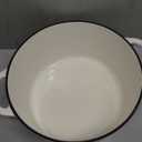 Enameled Cast Iron Dutch Oven  Umite Chef 5QT Pot with Lid & Cotton Potholders  HeavyDuty Cookware for Bread Baking, Braising, Stews, Roasting(Cream White)