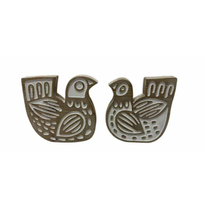 6IN Birds Wood