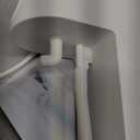 uahpet Cat Water Fountain, Wireless & Battery Operated 2L/67oz Pumpless Automatic Pet Fountain with Motion Sensor, Food-Grade ABS Tray, Easy to Clean Water Dispenser for Cats