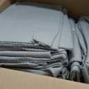 24 Pcs Fleece Blankets Bulk 60 x 50 in, Soft Lightweight Throw Blankets in Bulk Large Cozy Wool Blankets for Wedding Use, All Season, Gifts & Home, Homeless Men Women (Gray)