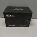 Gooseneck Electric Kettle with 1 Temperature Control for Pour Over Coffee & Tea, Quick Heating, BPA-Free Stainless Steel, Built-in Brew Timer, 1500W/0.9L (Ebony Black)