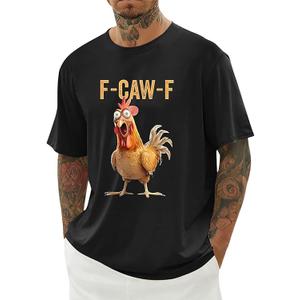 F-Caw-F Grey Shirt, Medium