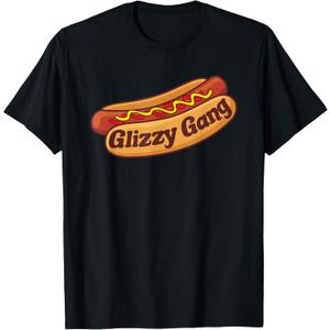 Glizzy Gang - Gladiator Gobbler Funny Hot dog T-Shirt