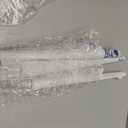 9.8" Long Taper Chinoiserie Porcelain Candlesticks Dripless Bridal Wedding Shower Candle Blue White Decorations Unscented Taper Candles for Party Gift Home Decor