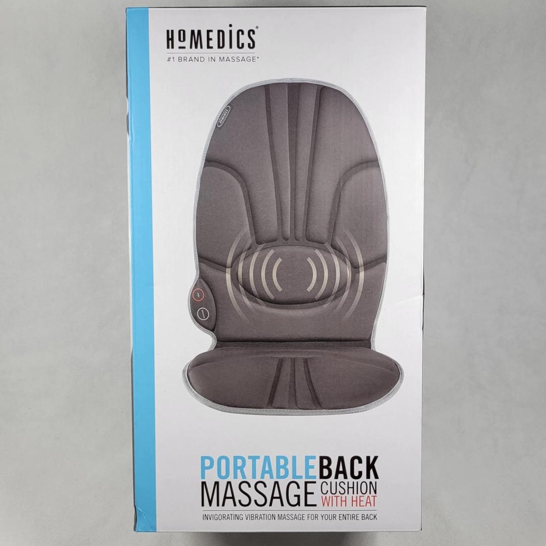 HoMedics Comfort Deluxe Back Massage Cushion With Heat Vc-110